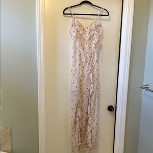 Forever 21 Pink Floral Maxi Dress